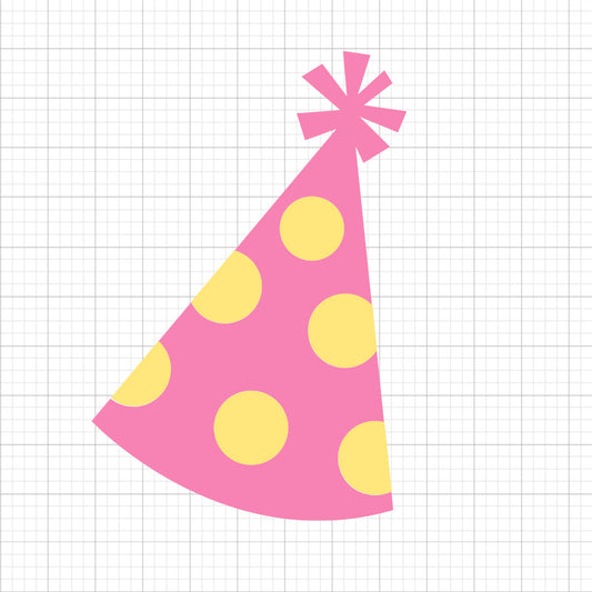 Party Hat Birthday SVG